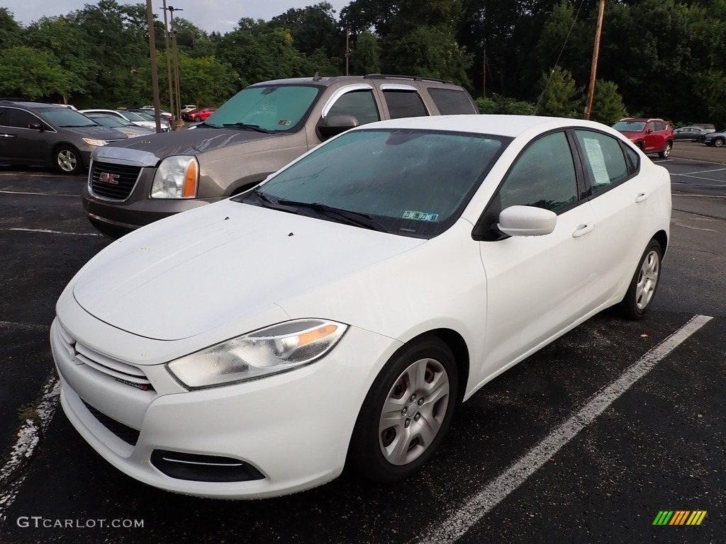 2016 Dart SE - Bright White / Black photo #1