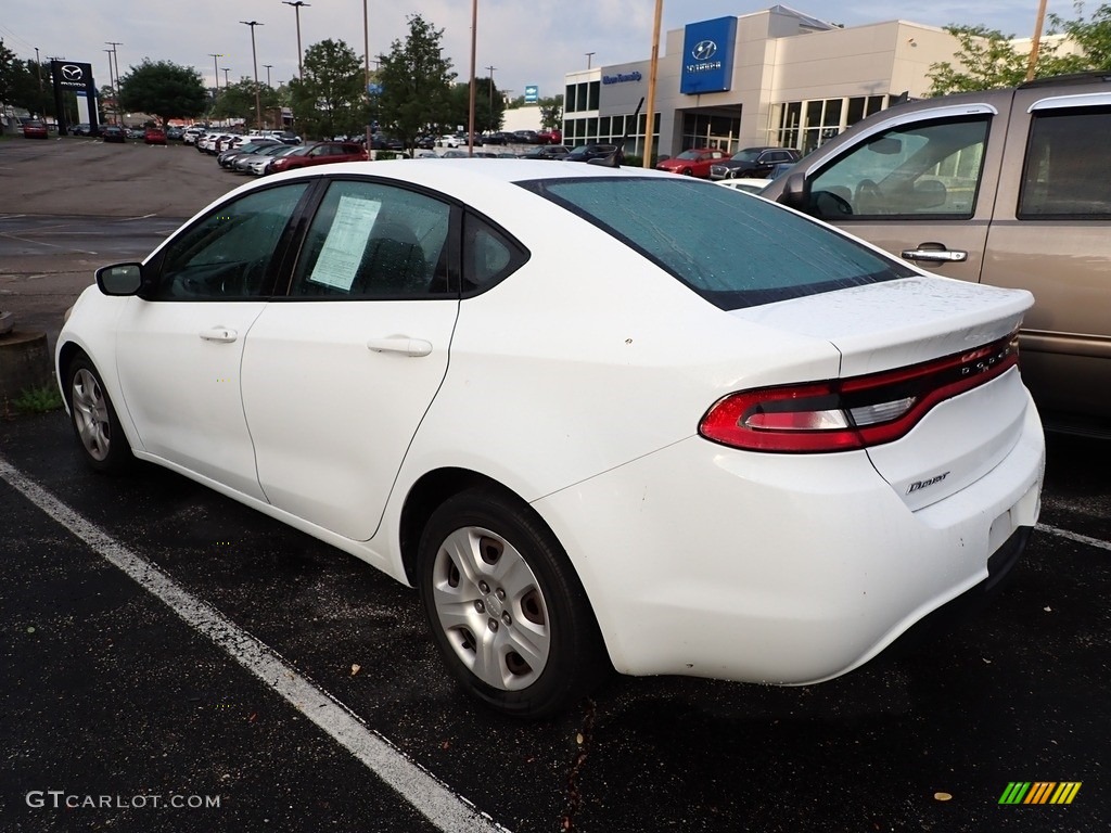 2016 Dart SE - Bright White / Black photo #2