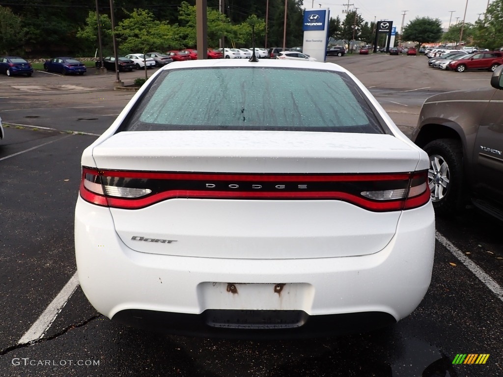 2016 Dart SE - Bright White / Black photo #3