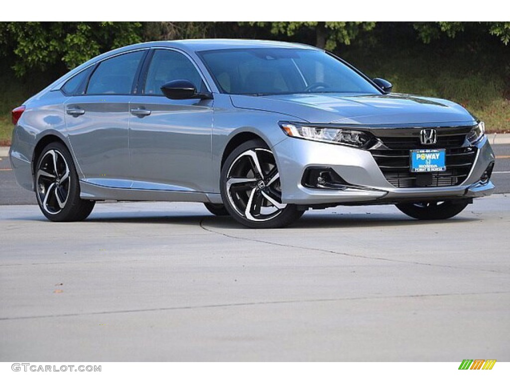2021 Accord Sport - Lunar Silver Metallic / Black photo #2