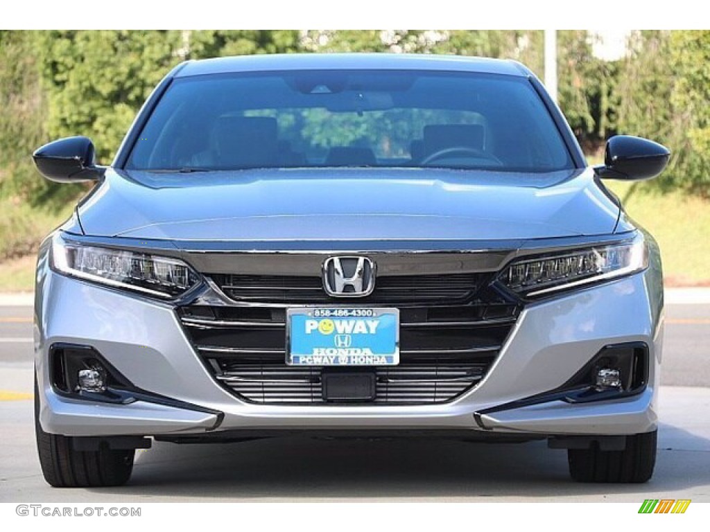 2021 Accord Sport - Lunar Silver Metallic / Black photo #3