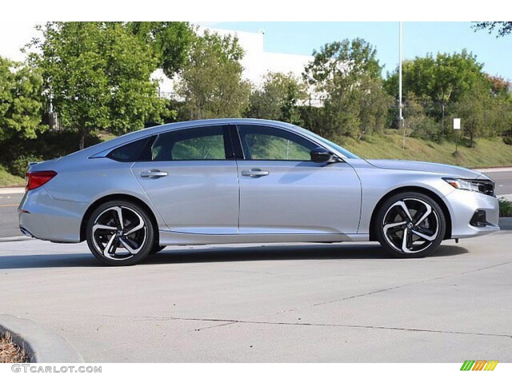 2021 Accord Sport - Lunar Silver Metallic / Black photo #4