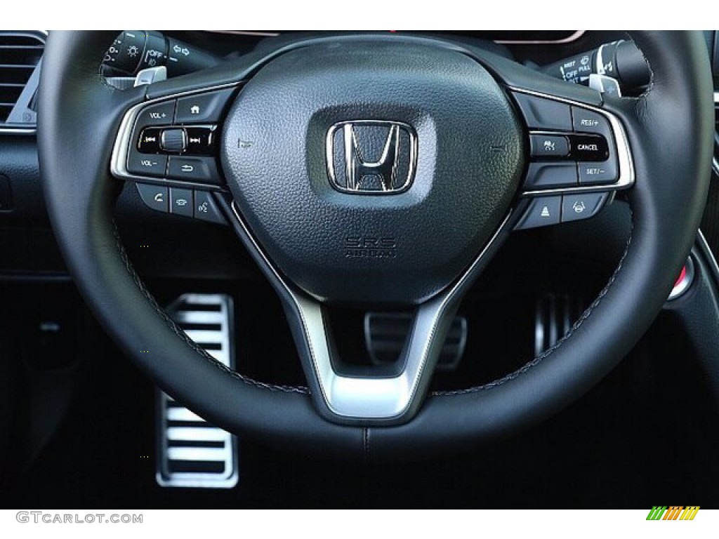 2021 Accord Sport - Lunar Silver Metallic / Black photo #16