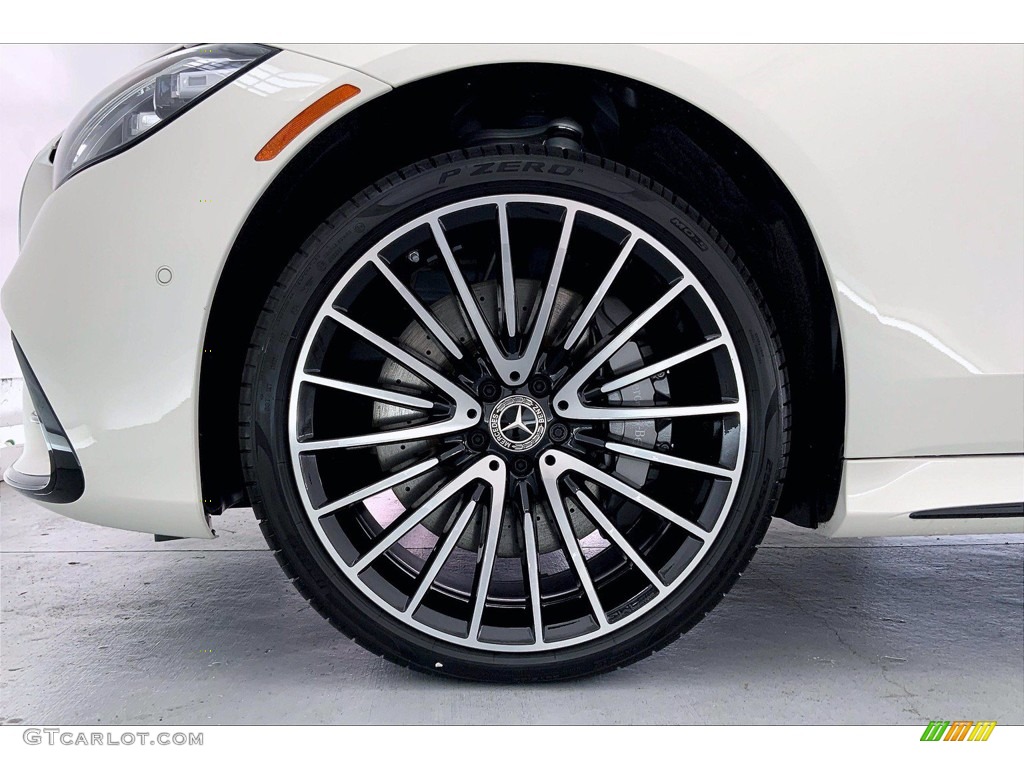 2021 S 580 4Matic Sedan - designo Diamond White Metallic / Black photo #10