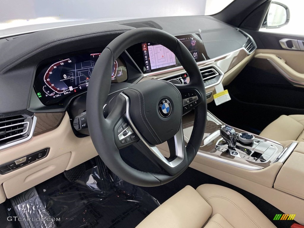 2022 BMW X5 sDrive40i Canberra Beige Dashboard Photo #142794926