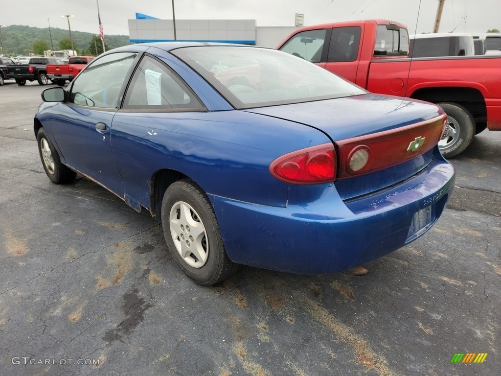 2004 Cavalier Coupe - Arrival Blue Metallic / Graphite photo #5
