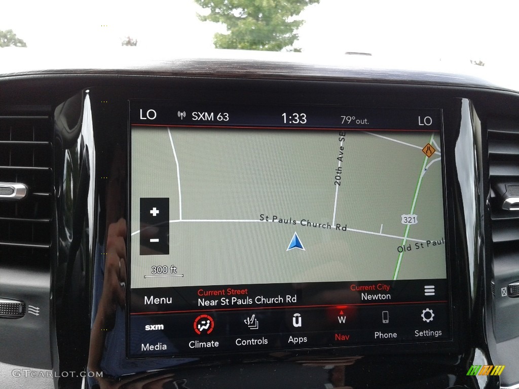 2021 Ram 4500 Laramie Crew Cab 4x4 Chassis Navigation Photo #142795616