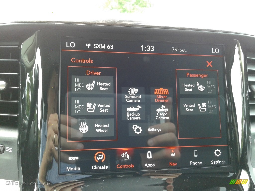 2021 Ram 4500 Laramie Crew Cab 4x4 Chassis Controls Photo #142795640