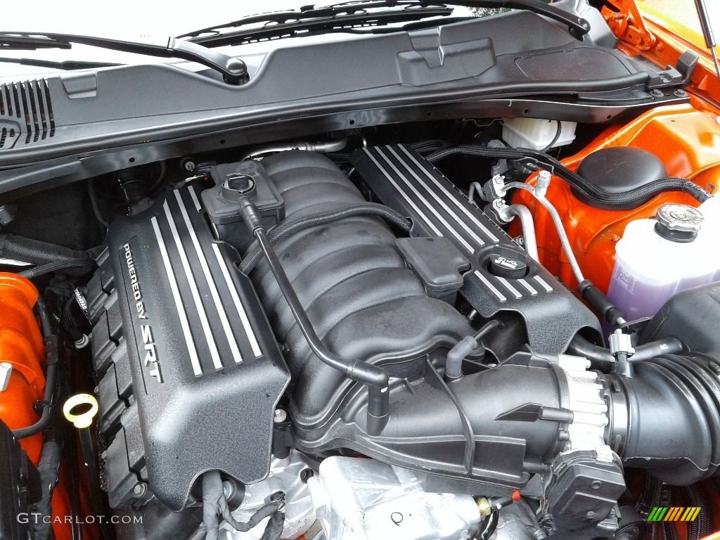 2021 Dodge Challenger R/T Scat Pack 392 SRT 6.4 Liter HEMI OHV-16 Valve VVT MDS V8 Engine Photo #142796498