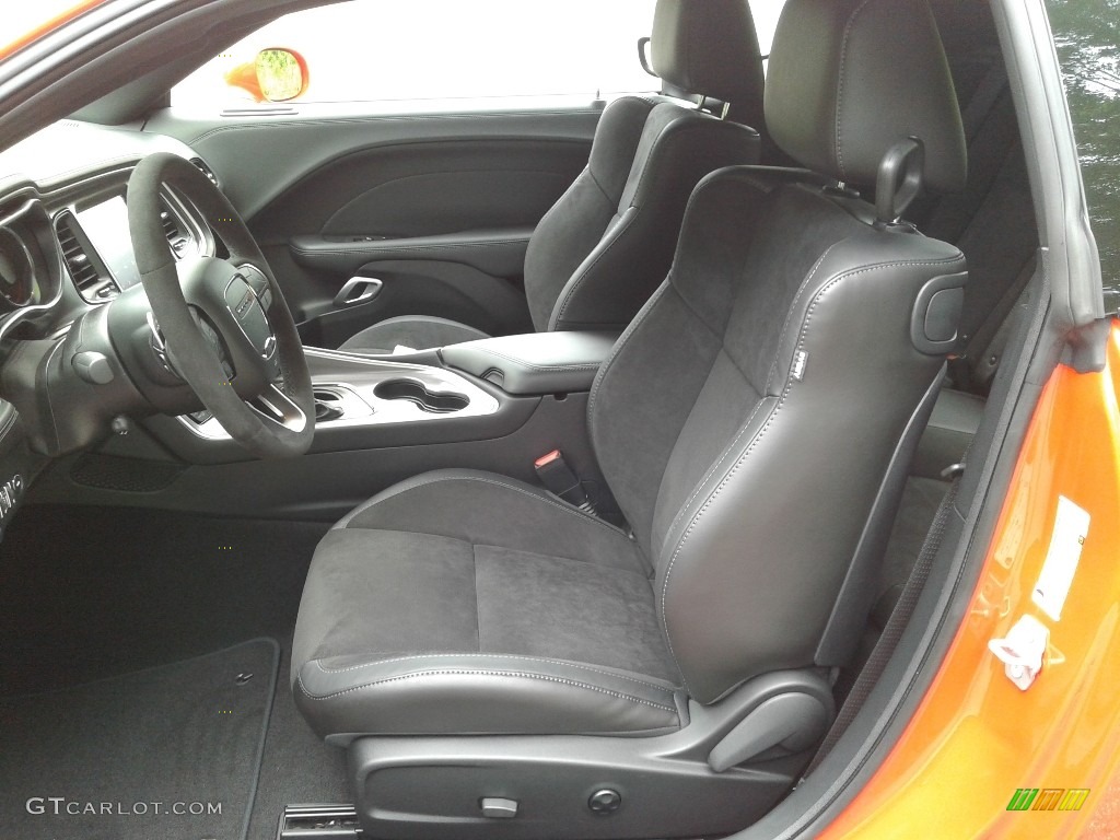 Black Interior 2021 Dodge Challenger R/T Scat Pack Photo #142796516