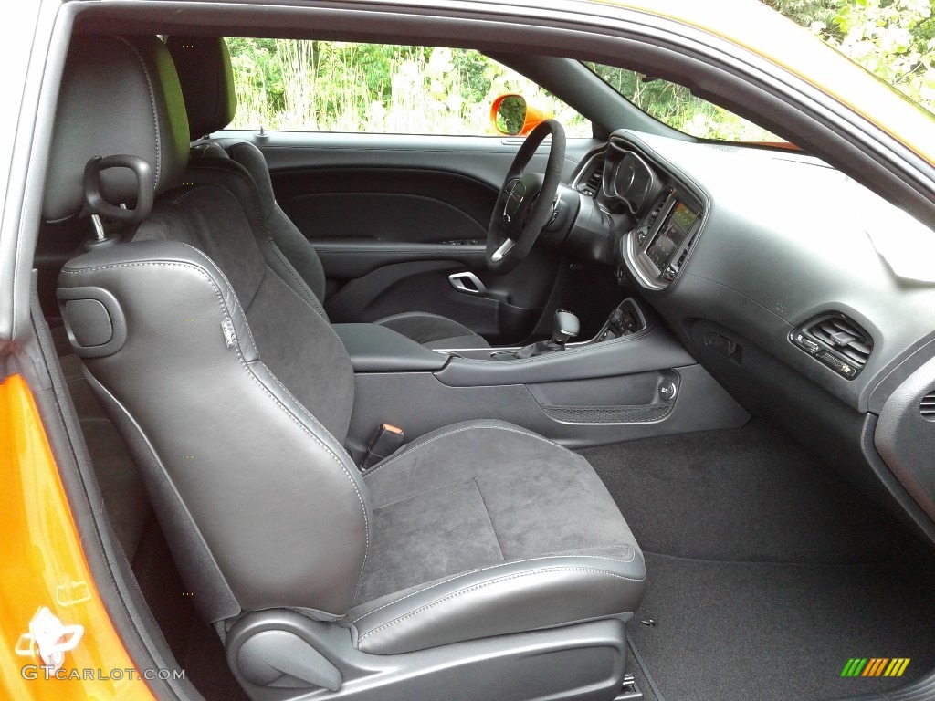 Black Interior 2021 Dodge Challenger R/T Scat Pack Photo #142796615