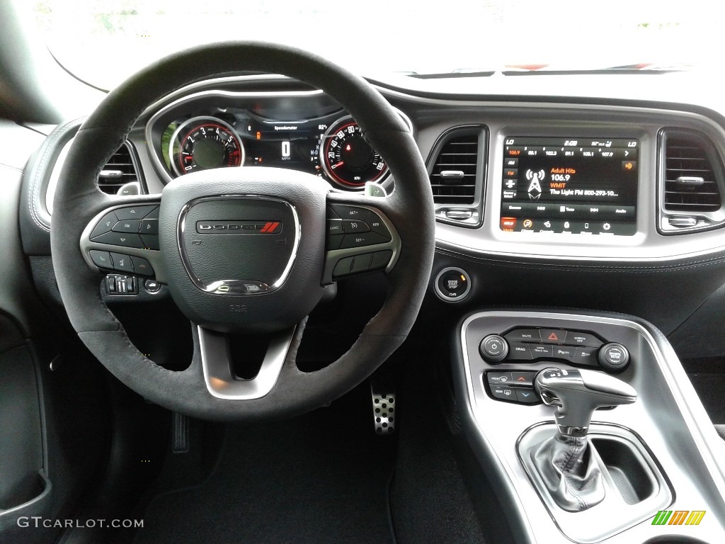 2021 Dodge Challenger R/T Scat Pack Black Dashboard Photo #142796630