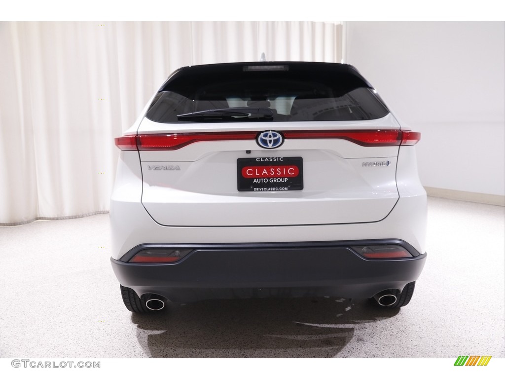 2021 Venza Hybrid LE AWD - Blizzard White Pearl / Boulder photo #17