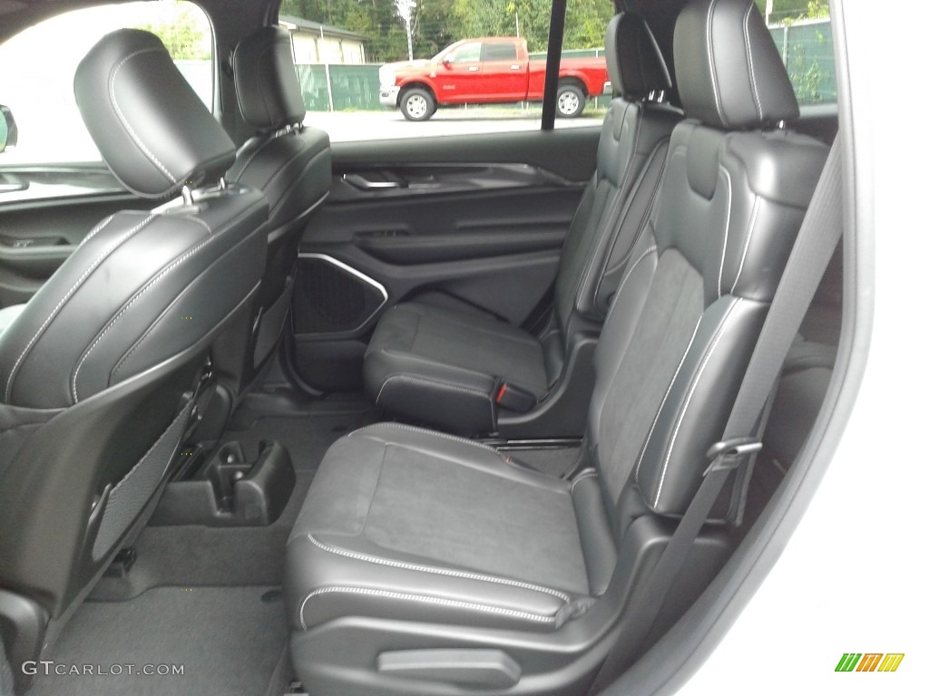 Black Interior 2021 Jeep Grand Cherokee L Altitude 4x4 Photo #142797059