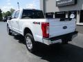 Oxford White - F250 Super Duty Lariat Crew Cab 4x4 Photo No. 3