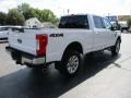 Oxford White - F250 Super Duty Lariat Crew Cab 4x4 Photo No. 4