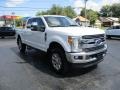 Oxford White - F250 Super Duty Lariat Crew Cab 4x4 Photo No. 5