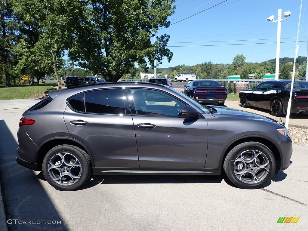 Vesuvio Gray Metallic 2021 Alfa Romeo Stelvio Sprint AWD Exterior Photo #142799085