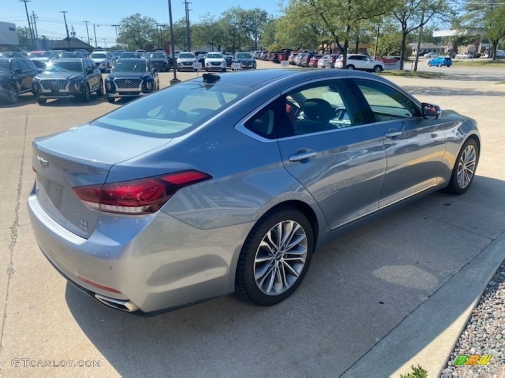 2017 Genesis G80 AWD - Parisian Gray / Black Monotone photo #2
