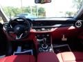 2021 Alfa Romeo Stelvio Black/Red Interior Dashboard Photo