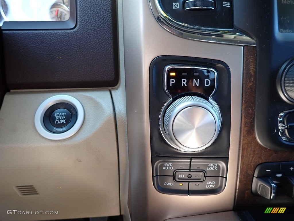 2015 1500 Laramie Long Horn Crew Cab 4x4 - Prairie Pearl / Canyon Brown/Light Frost photo #17