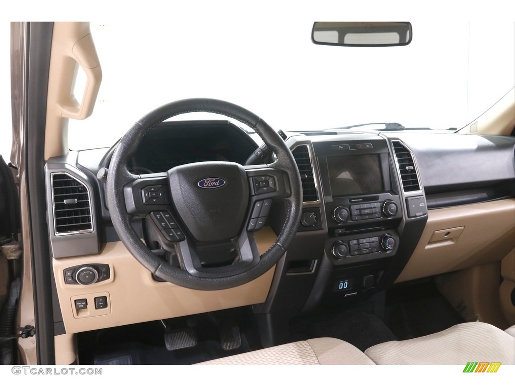 2016 F150 XLT SuperCab 4x4 - Caribou / Medium Light Camel photo #7
