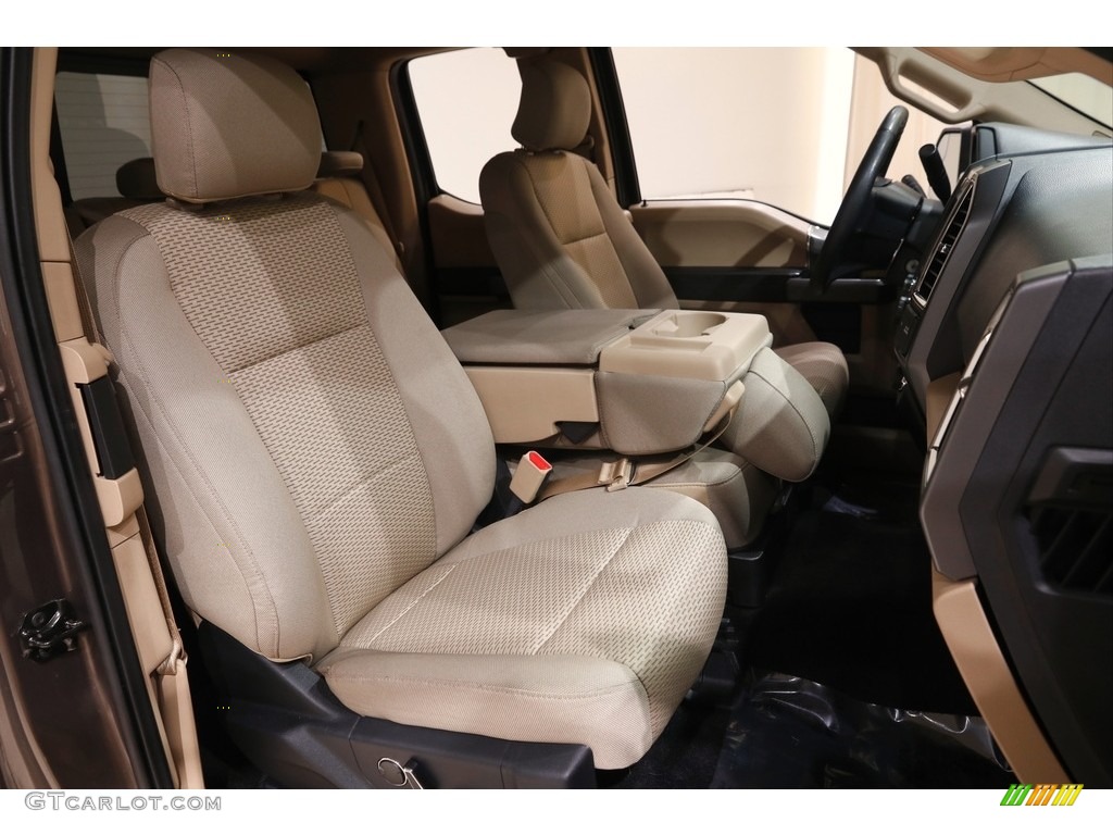 2016 F150 XLT SuperCab 4x4 - Caribou / Medium Light Camel photo #15
