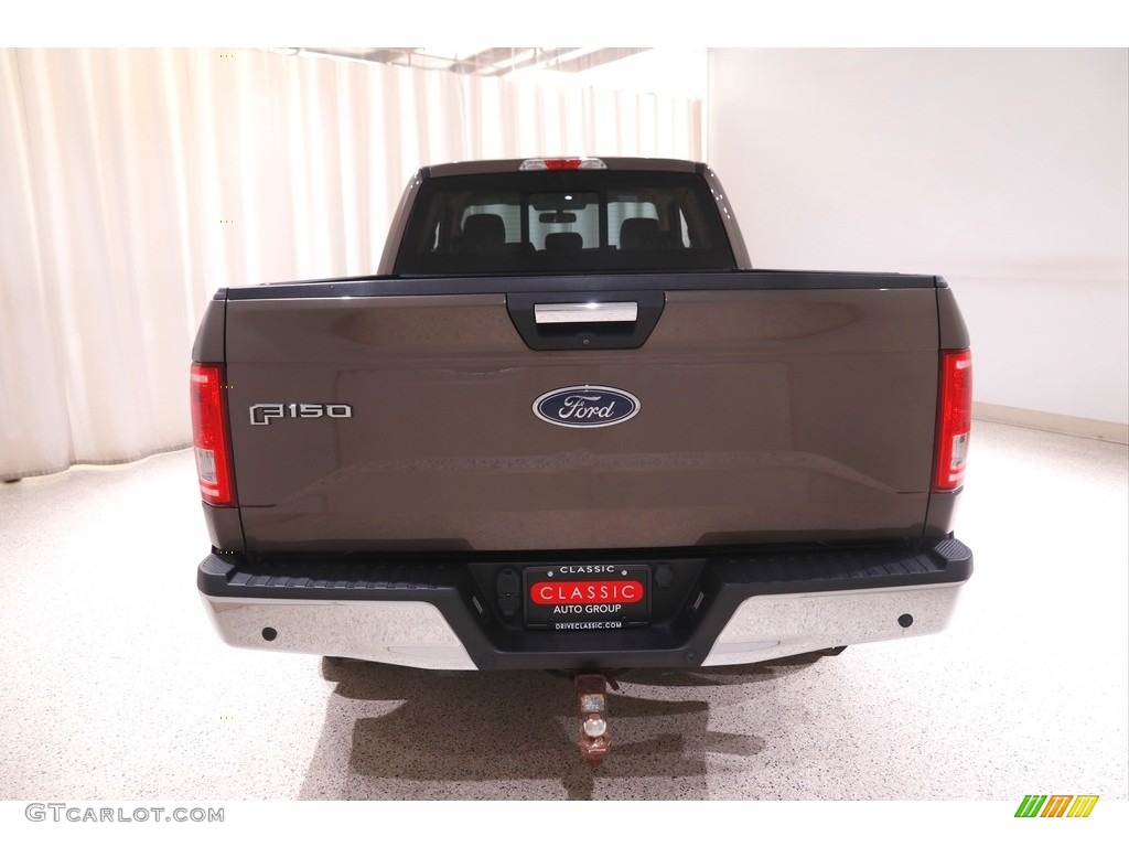 2016 F150 XLT SuperCab 4x4 - Caribou / Medium Light Camel photo #18