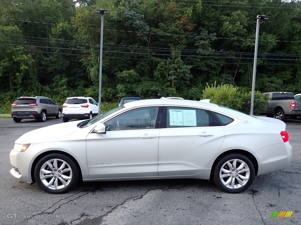 2018 Impala LT - Silver Ice Metallic / Jet Black photo #6