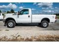 Oxford White - F250 Super Duty XL Regular Cab 4x4 Photo No. 7