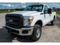 Oxford White - F250 Super Duty XL Regular Cab 4x4 Photo No. 8