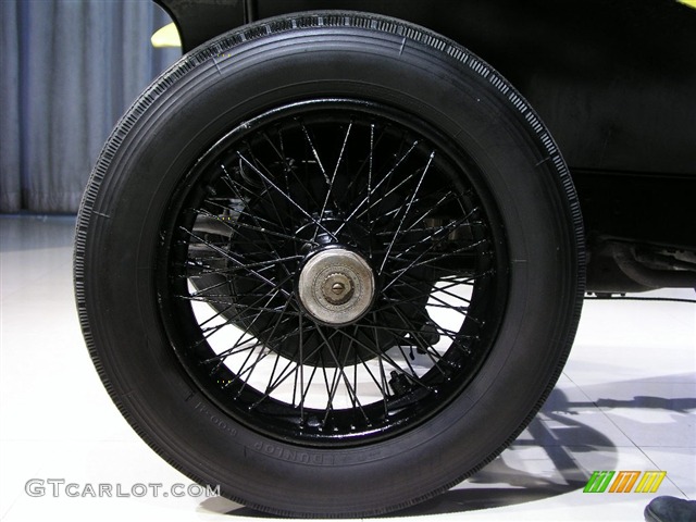 1928 20 Barker Tourer Convertible - Yellow / Black photo #13