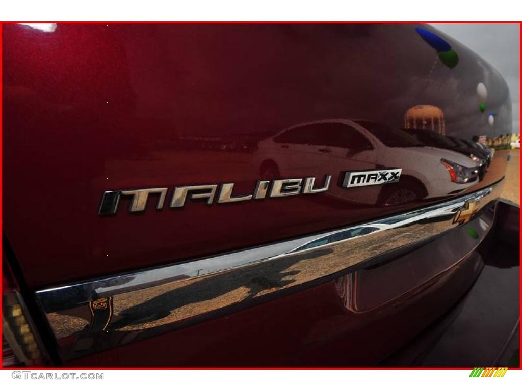 2007 Malibu Maxx LT Wagon - Sport Red Metallic / Titanium Gray photo #16
