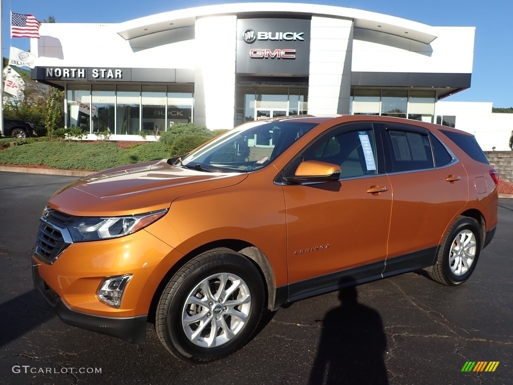 2019 Equinox LT AWD - Orange Burst Metallic / Jet Black photo #1