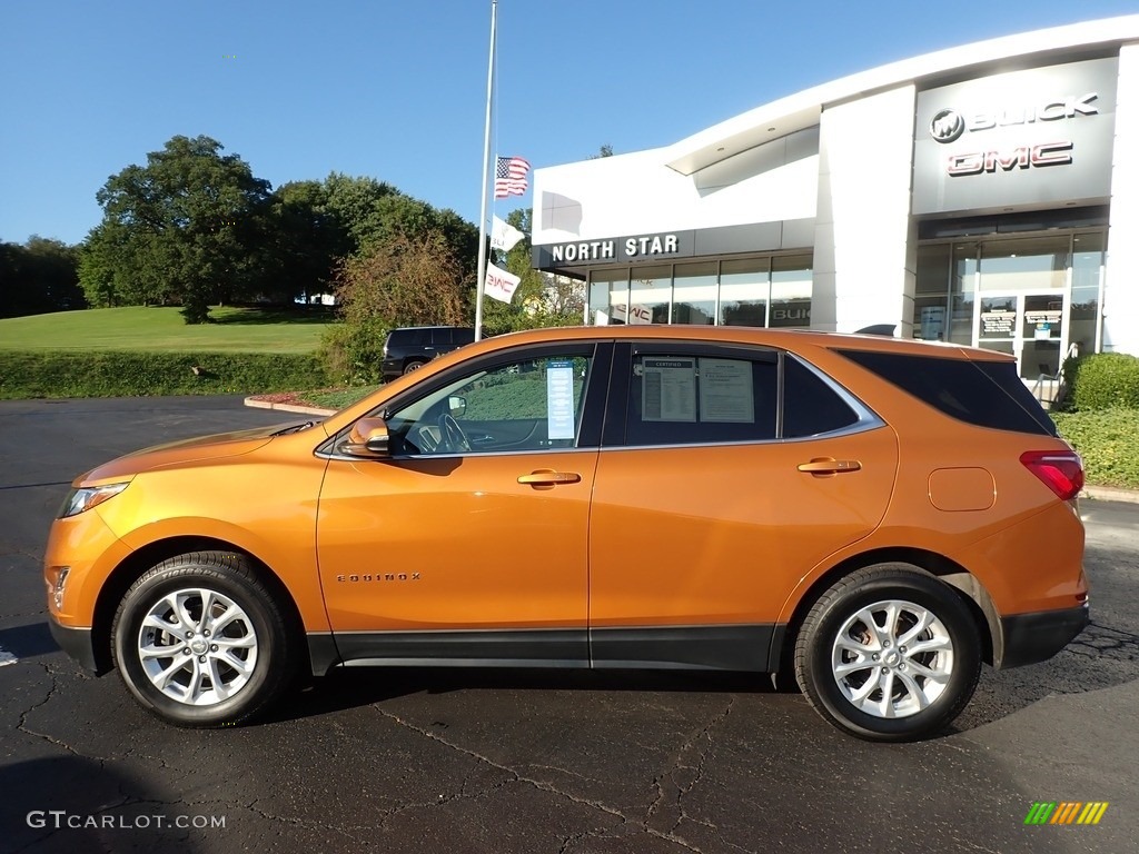 2019 Equinox LT AWD - Orange Burst Metallic / Jet Black photo #14