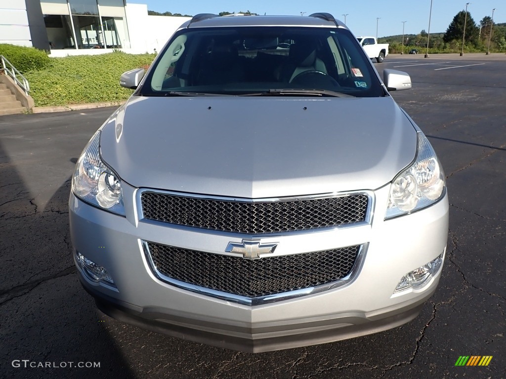 2011 Traverse LT AWD - Silver Ice Metallic / Ebony/Ebony photo #3