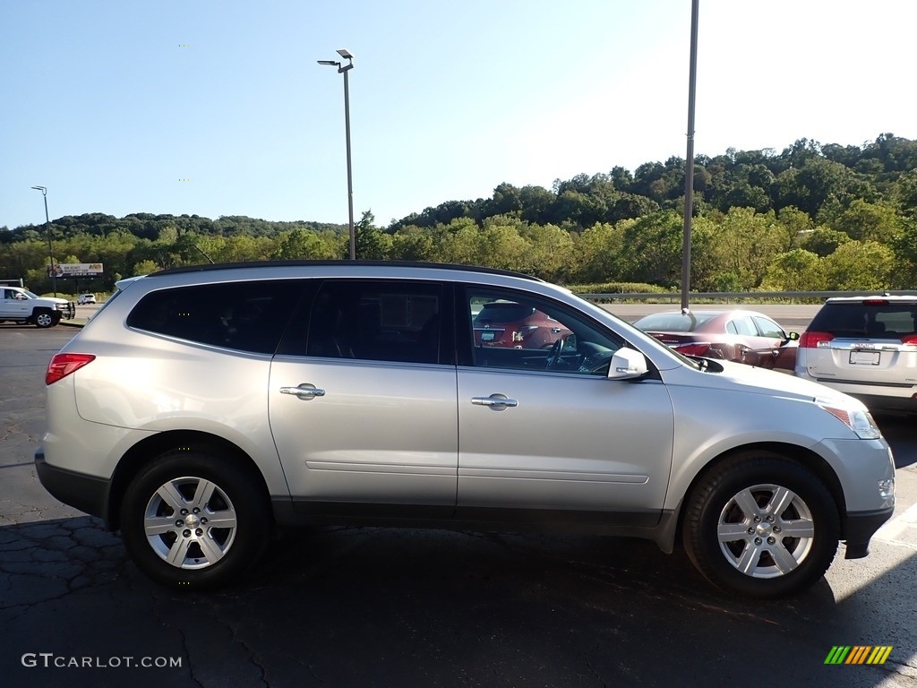 2011 Traverse LT AWD - Silver Ice Metallic / Ebony/Ebony photo #5