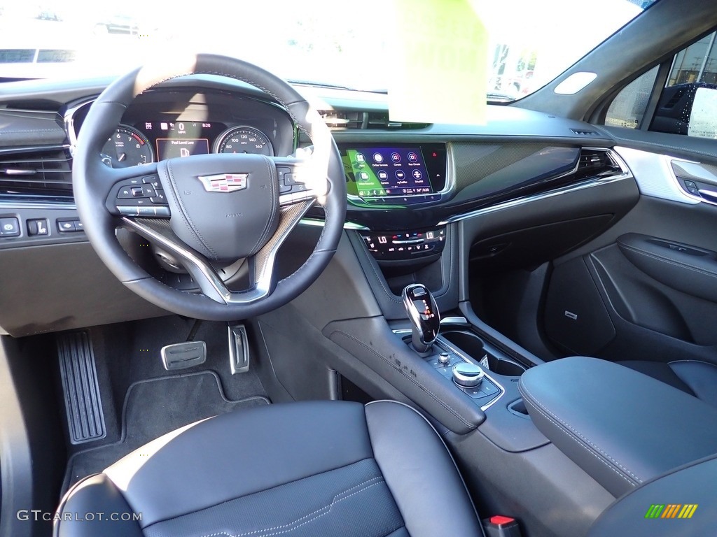 Jet Black Interior 2021 Cadillac XT6 Sport AWD Photo #142805010