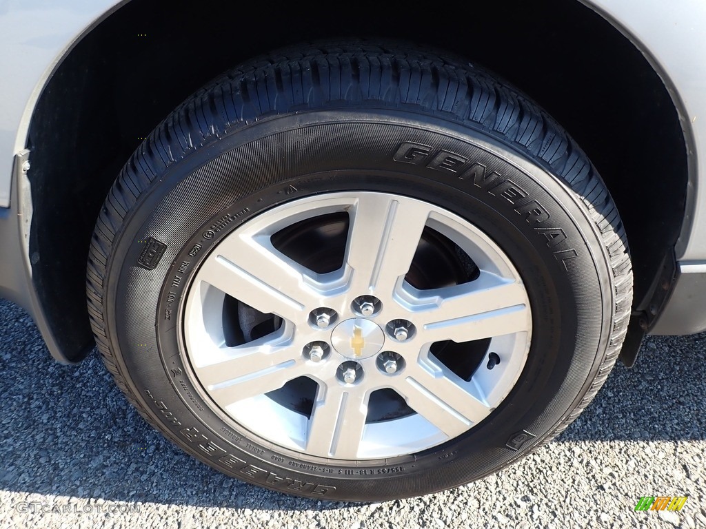 2011 Traverse LT AWD - Silver Ice Metallic / Ebony/Ebony photo #14