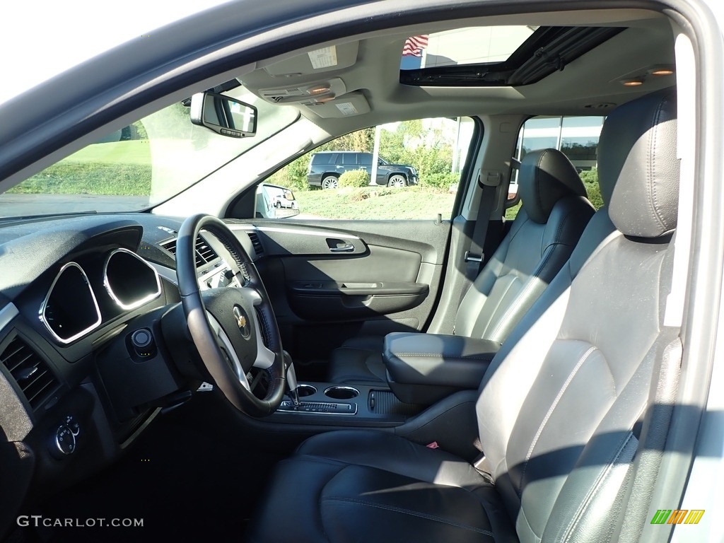 2011 Traverse LT AWD - Silver Ice Metallic / Ebony/Ebony photo #15