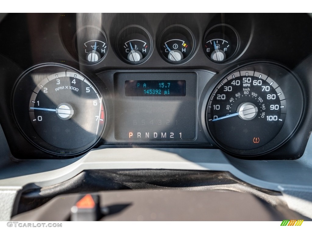 2013 F250 Super Duty XL Regular Cab 4x4 - Oxford White / Steel photo #34