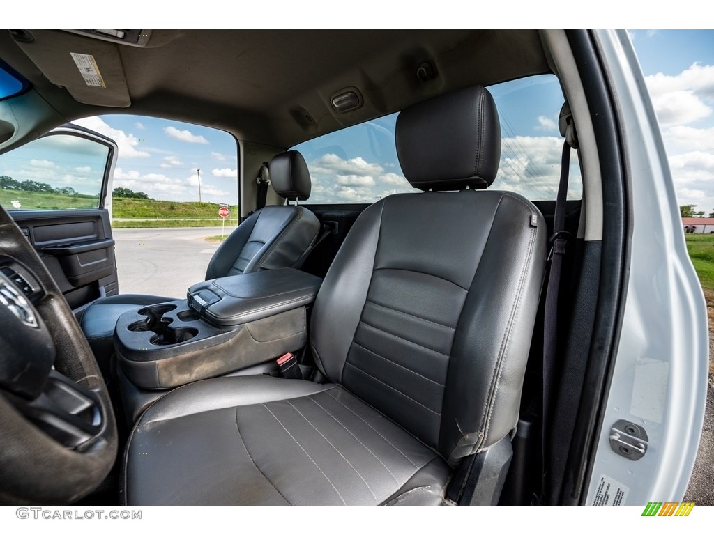 Black/Diesel Gray Interior 2014 Ram 2500 Tradesman Regular Cab 4x4 Photo #142806249