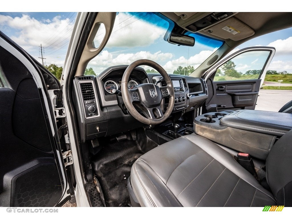 Black/Diesel Gray Interior 2014 Ram 2500 Tradesman Regular Cab 4x4 Photo #142806279