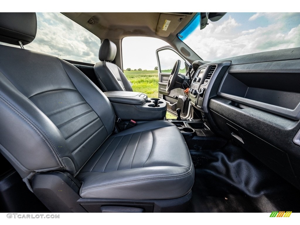 Black/Diesel Gray Interior 2014 Ram 2500 Tradesman Regular Cab 4x4 Photo #142806366