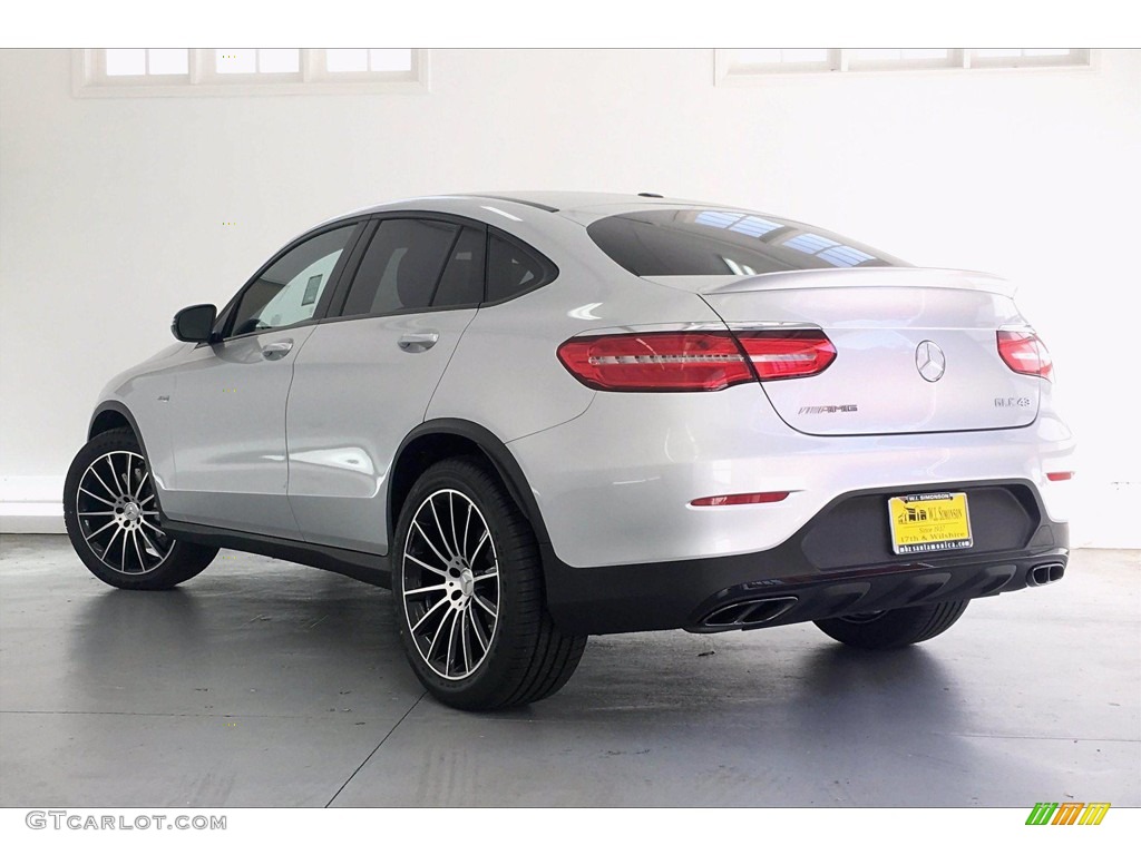 2019 GLC AMG 43 4Matic Coupe - Iridium Silver Metallic / Black photo #2