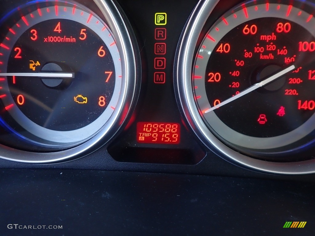 2010 CX-9 Grand Touring AWD - Crystal White Pearl Mica / Sand photo #47
