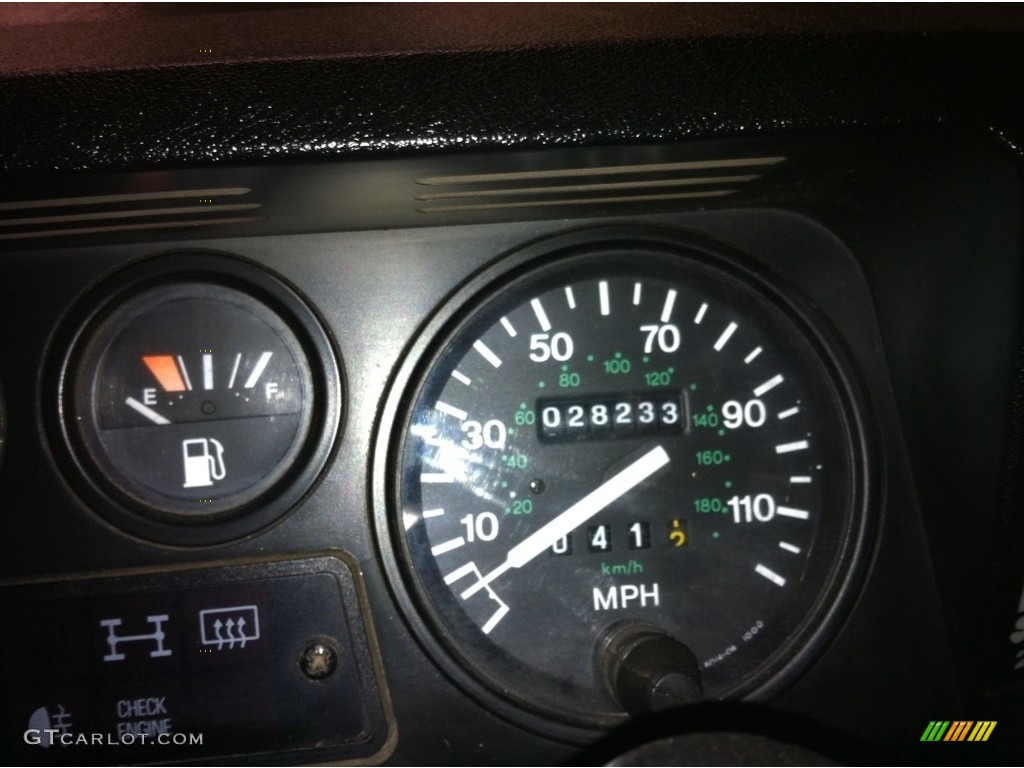 1994 Land Rover Defender 90 Soft Top Gauges Photo #142807223
