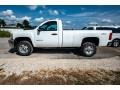 Summit White - Silverado 2500HD WT Regular Cab 4x4 Photo No. 7