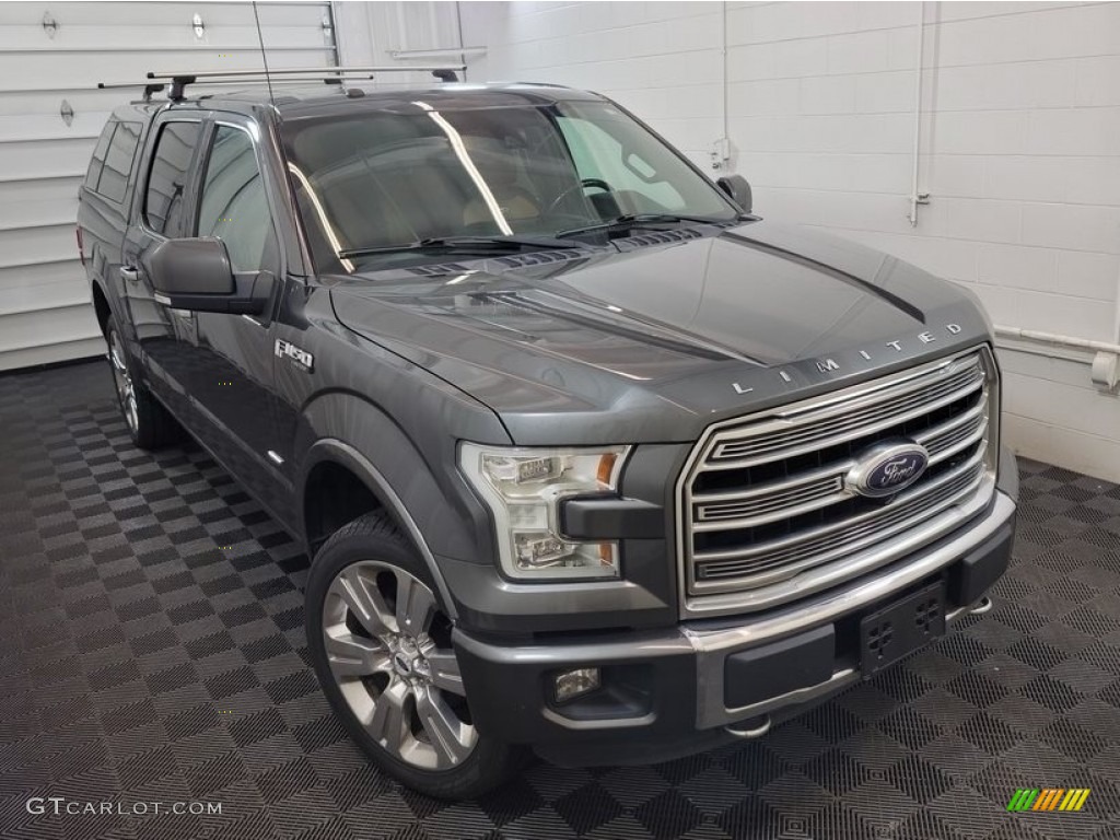 2016 F150 Limited SuperCrew 4x4 - Lithium Gray / Limited Mojave photo #5