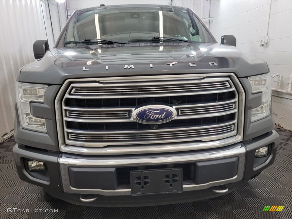 2016 F150 Limited SuperCrew 4x4 - Lithium Gray / Limited Mojave photo #6